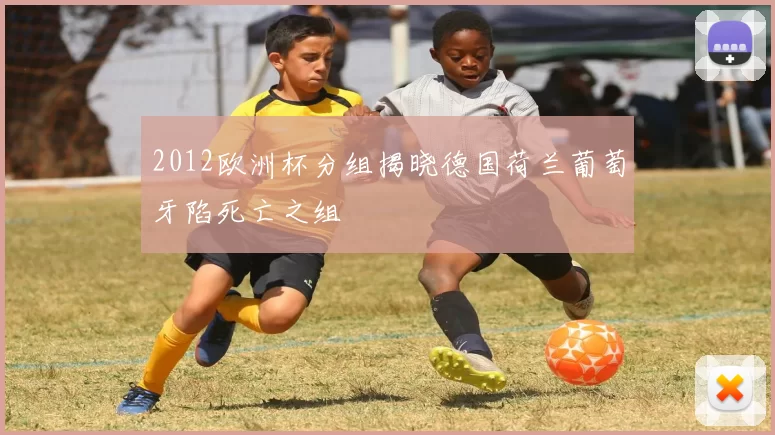 2012欧洲杯分组揭晓德国荷兰葡萄牙陷死亡之组